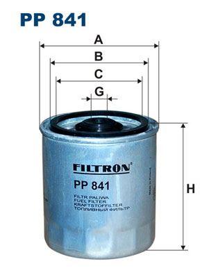 YAKIT FILTRESI MERCEDES OM601 W201 W202 W124 W210 W461 W638 B901>B904 - FILTRON - OEM A6010901552