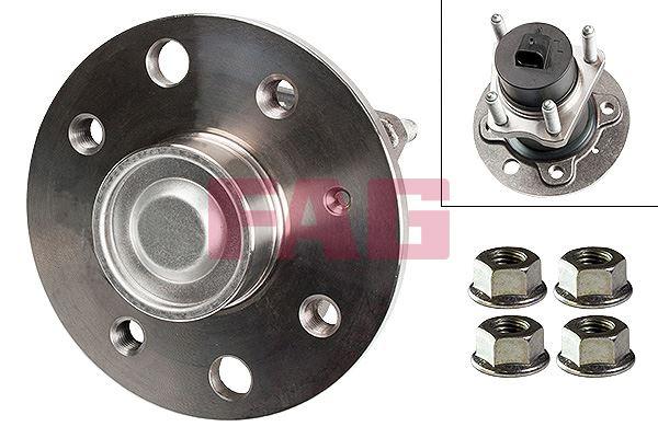 ARKA TEKER PORYASI RULMANLI ASTRA F-ASTRA G-VECTRA A-VECTRA B-CORSA C COMBO C ABS`Lİ (4 DELİK) - FAG - OEM 90540069