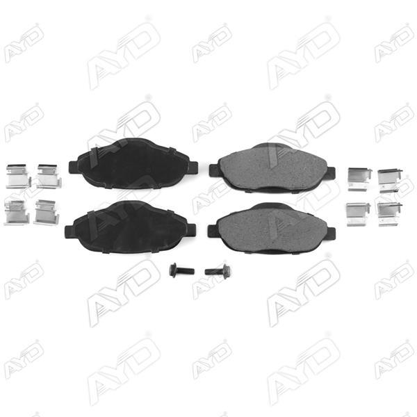 ÖN BALATA P308 1.4 1.6 HDİ 2.0 HDİ 07> P308 SW 07> P308 CC 1.6 HDİ 09> P3008 13> 1.6 HDI-VTI - AYD - OEM 1647862780