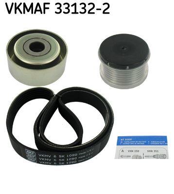 ALTERNATÖR GERGİ KİTİ+KASNAĞI (6PK1090) P206-P207-P307-C2-C3-C4 1.4HDI-1.4 16V-1.6 16V (KLİMALI) - SKF - OEM 1613840180