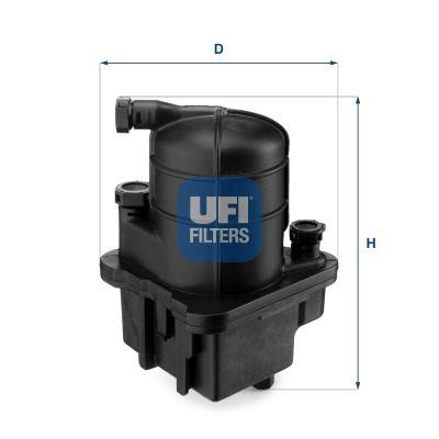 YAKIT FİLTRESİ — UFI 2408800 - UFI
