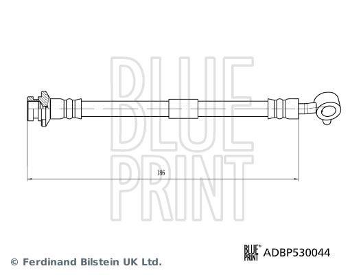 FREN HORTUMU QASHQAİ II (J11E) QASHQAİ II (J11R) QASHQAİ II 4WD (J11E) QASHQAİ II 4WD (J11R) - BLUEPRINT - OEM 462104EA1E
