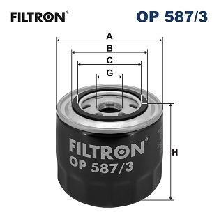 YAĞ FİLTRESİ MITSUBISHI L 200 2.5 DI-D 167HP 10/07- - FILTRON - OEM 1230A045