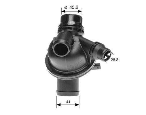 TERMOSTAT BMW N55 F12 11>18 F13 11>17 F01 F02 F03 F04 12>15 - MAHLE - OEM 11537605431