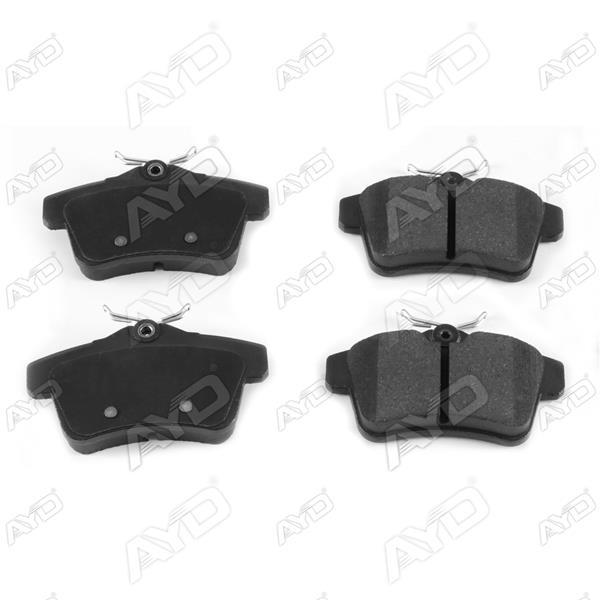 ARKA FREN BALATASI PEUGEOT P3008 09>16 P5008 09>17 P508 10>18 P308 GTI-RZC 10>14 CITROEN C4 09>16 - AYD - OEM 1608681680