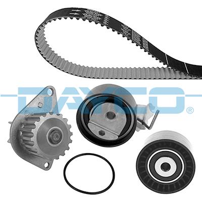 DEVİRDAİM + EKSANTRİK GERGİ KİTİ P206-P307-P1007-C2-C3C-C4 1.4 16V KFU (ET3J4) - DAYCO - OEM 1610793380