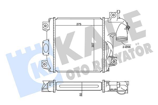INTERCOOLER HILUX VII AL PL BRZ - KALE - OEM 179400L030