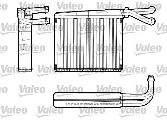 KALORIFER RADYATORU MERCEDES SPRINTER B901>B904 95>06 - VALEO - OEM A0038356101