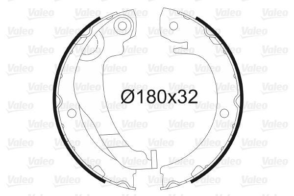FREN BALATASI PABUCLU COROLLA VERSO ZER ZZE12 R1 1.6 ZNR10 COROLLA VERSO ZER ZZE12 R1 1.8 ZNR11 CORO - VALEO - OEM 04495-0F010