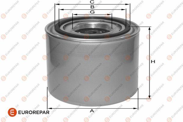 YAĞ FİLTRESİ ASTRA L-CORSA F-COMBO E-CROSSLAND-106-206-207-208-2008-301-306-307-308-3008-406-407-508 -5008-PARTNER-EXPERT-BERLINGO-JUMPY-C3-C4-C5-BOXER-JUMPER-DUCATO-DS3-4 1.2 PureTech 1.9-2.0-2.2 HDI - EUROREPAR - OEM 1109.AL