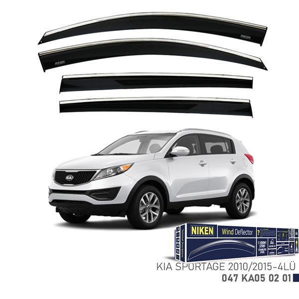 KROMLU CAM RÜZGARLIĞI KIA SPORTAGE 2010-2015 4LÜ - NIKEN