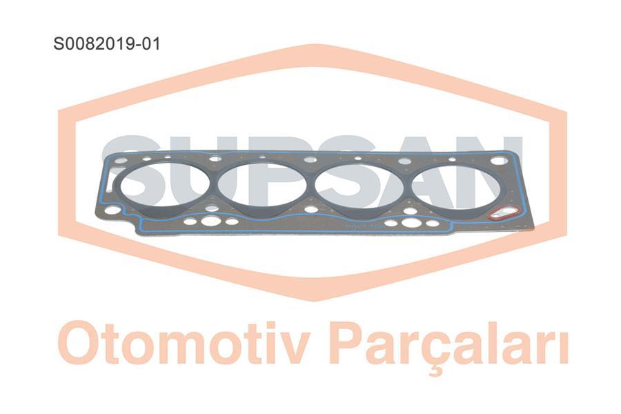 SILINDIR KAPAK CONTA SACLI KLINGRIT 1 CENTIK KANGO 1.9 D F8Q YM - SUPSAN - OEM 8200188390