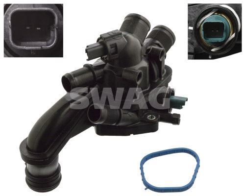TERMOSTAT (105C) KOMPLE P3008-P308-RCZ-P207-P508-P208-P5008-C4-C4 PICASSO-DS3-DS5-C5 III 1.6 TURBO 16V (EP6DT-EP6CDT)-MINI COOPER 1.6 THP 16V (N14B16A-N14B16C) - SWAG - OEM 1336.Z6