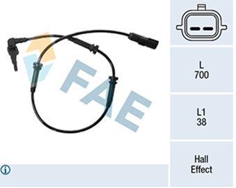 TEKERLEK HIZ SENSORU ON RENAULT CLIO IV - FAE - OEM 479101995R