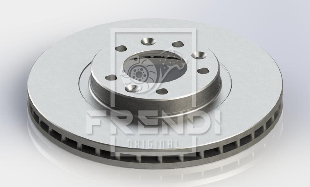 ÖN FREN AYNASI 407 1.6HDI 1.8-2.016V-2.0HDI 04=> 607 2.0 00=> 508 10=> (283x26x5DLxHAVALI) - FRENDI - OEM 4246.P7