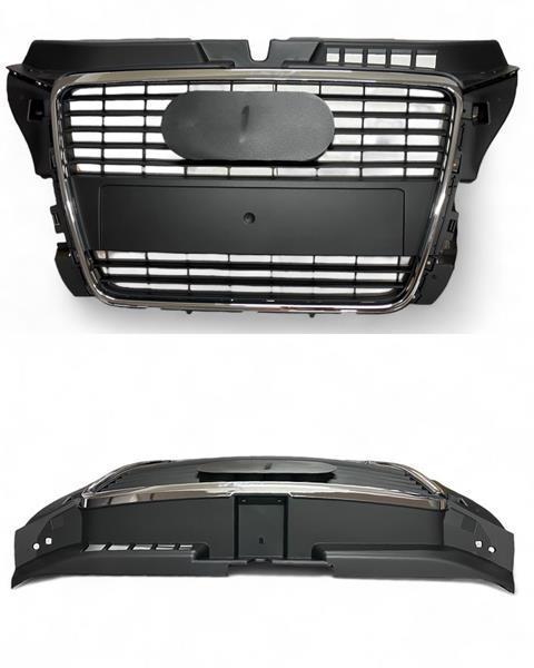 ON PANJUR KROM CERCEVE MAT SIYAH A3 2009-2013 - PRO-A - OEM 8P0853651M