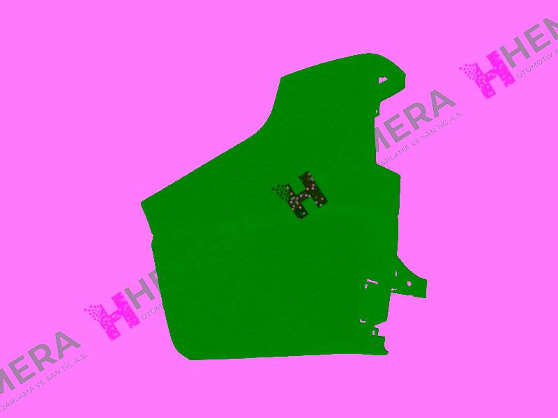 TAMPON KÖŞESİ ARKA SOL ASTARSIZ RENAULT TRAFIC III 2014-2017 8512100Q0E - PULO - OEM 850170388R