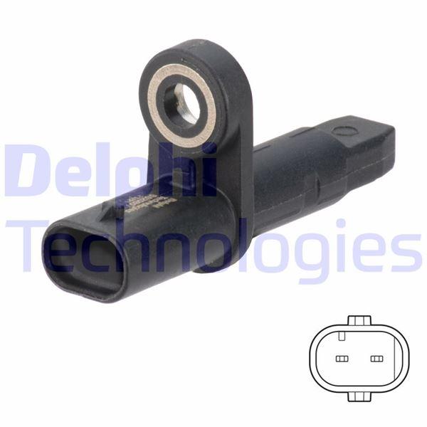 ABS HIZ SENSÖRÜ BERLİNGO-C5-DS3-DS7-DS9-3008-308-5008-508-PARTNER-RİFTER 05-2016> - DELPHI - OEM 9810728280
