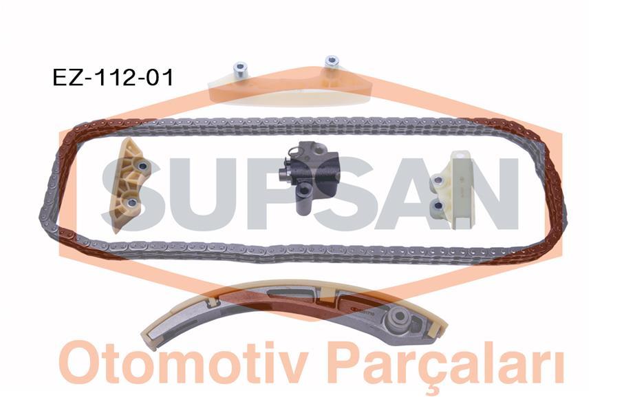EKSANTRIK ZINCIR SETI FORD TRANSIT 2.4 L PUMA (V184) 120 BG - ESKI MODEL - SUPSAN - OEM KTYC1Q6M000A2A.