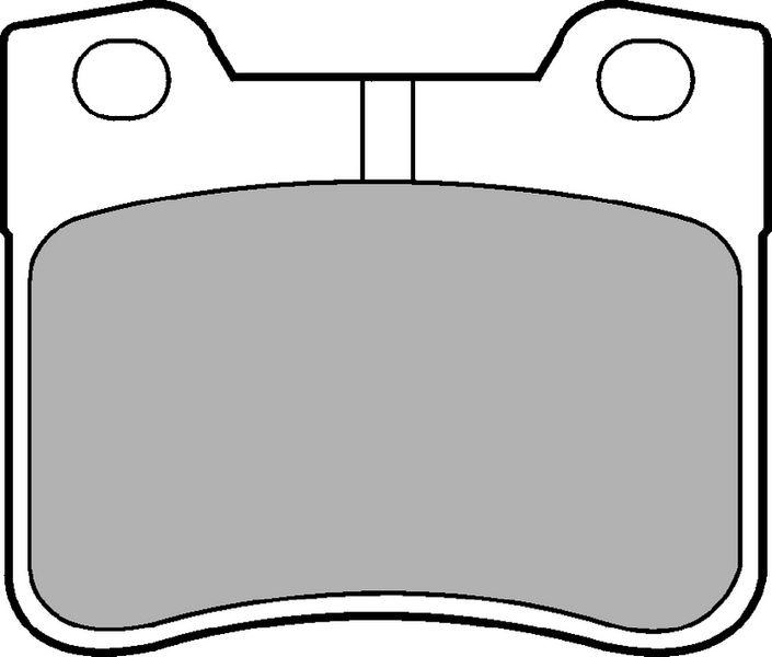 4 BRAKE PADS/F — PSA 4251.28 - PSA - OEM 4251.28