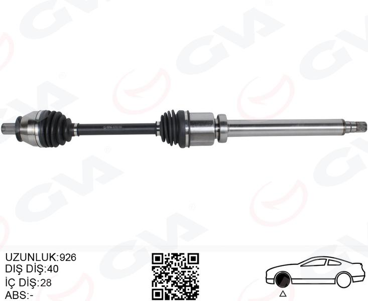ON AKS KOMPLE SAG MONDEO IV 2.0 TDCI 07>14 OTOM. - GVA - OEM 7G913B436BF