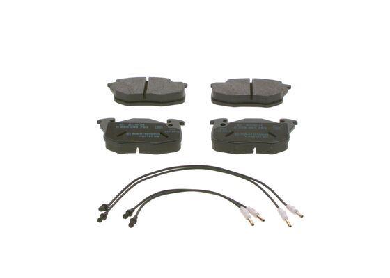 (0986TB2009) ÖN BALATA R9-R11-R19 CLIO-EXP-P106-P206 - BOSCH - OEM 7711130034