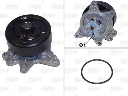 DEVİRDAİM SU POMPASI TOYOTA AVENSIS 1.6L 3ZZFE ZZT250 03-08 / COROLLA 1.4L 4ZZ-FE ZZE120 VVTİ 02-06 / 1.6L 3ZZ-FE ZZE121 VVTİ 02-06 / VERSO 1.6L 3ZZ-FE ZNR10 04-> - VALEO - OEM 1610029175