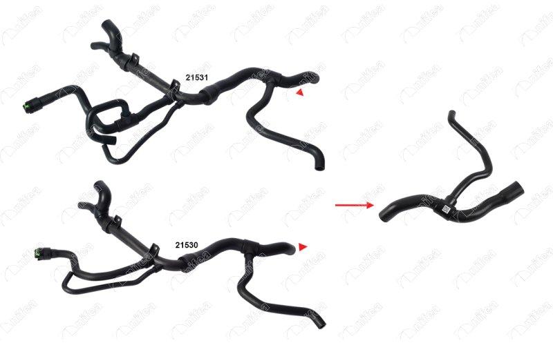 RADYATÖR ALT HORTUMU OPEL VECTRA B 1.8-2.0 - NIFEA - OEM 1336119