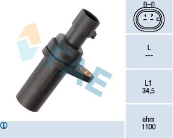KRANK MILI SENSORU DOBLO IDEA LINEA PALIO PANDA PUNTO ALBEA MITO FORD KA STRADA 1.2-1.4 - FAE - OEM 55187380