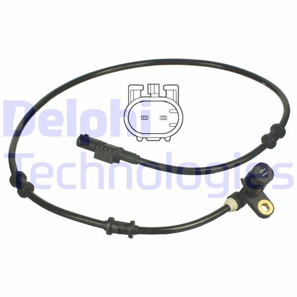 ABS SENSORU ON SAG MERCEDES ML-CLASS W163 - DELPHI - OEM A1635400817