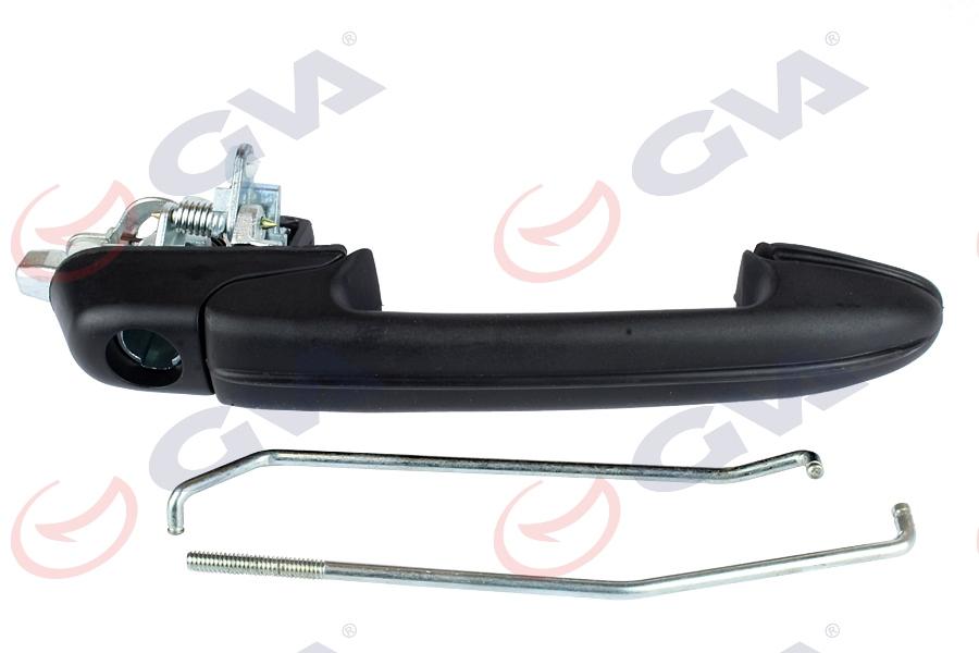 DIŞ KAPI KOLU ÖN SAĞ (ANAHTAR DELİKLİ) SİYAH MAREA (96-02) - GVA - OEM 46445208