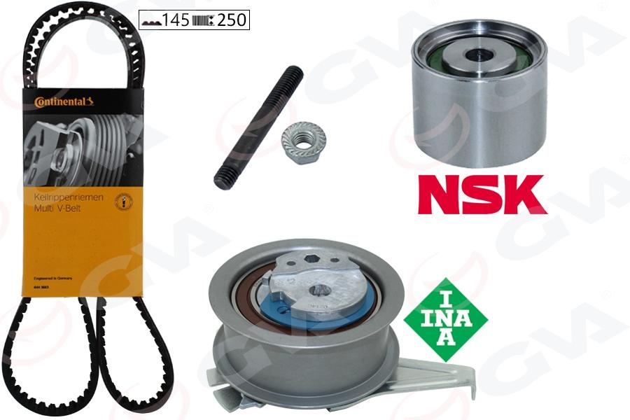EKSANTRİK GERGİ KİTİ POLO-FABIA 14>IBIZA IV 15>A1 14>(CUSA-CUSB-CYZA-CYZB) - GVA - OEM 04L109119D