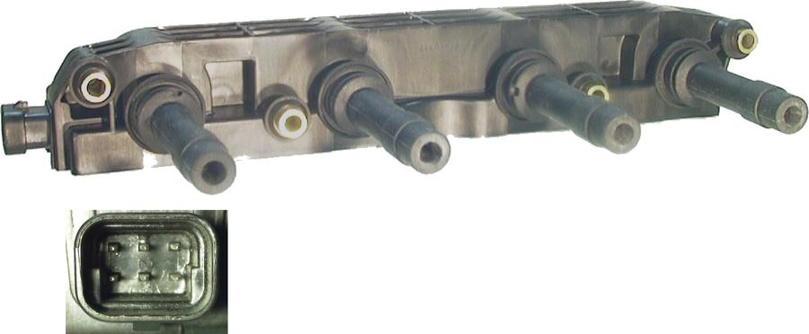 ATEŞLEME BOBİNİ ASTRA F-CORSA B 1.4İ 16V-1.6İ 16V-TIGRA 1.4 16V-1.6 16V-VECTRA B 1.6İ 16V - SUPSAN - OEM 1208063