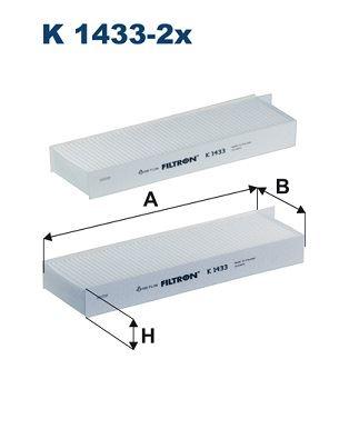 POLEN FİLTRESİ CORSA F 19> MOKKA e 20> P208 19> P2008 19> DS3 18> - FILTRON - OEM 9833350880