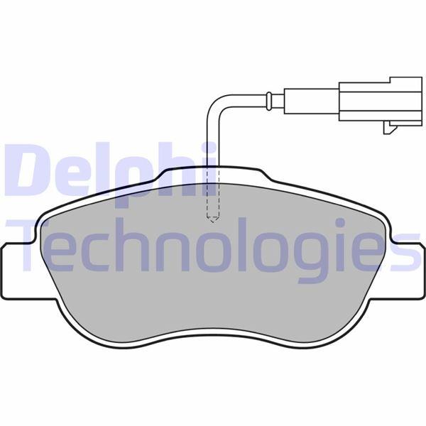 ÖN FREN BALATASI FIAT 500 07> PANDA 12> 1.2 1.3D MTJ - DELPHI - OEM 71773151
