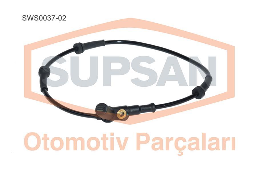 ABS SENSORU ON MEGANE I SCENIC I 1.4 1.6 16V 1.9DCI E7J K7M K4J F8Q F9Q - SUPSAN - OEM 7700429113