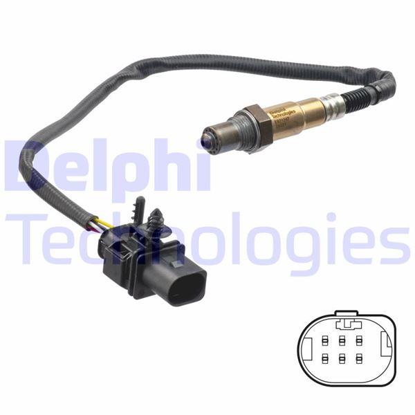 OKSIJEN SENSÖRÜ FIAT EGEA-PUNTO-GRANDE PUNTO-DOBLO-500L-500X-BRAVO ALFA ROMEO GIULIETTA 1.6 MTJD Euro6 - DELPHI - OEM 55261905