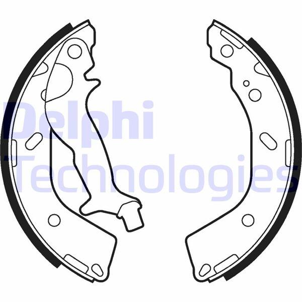 FREN PABUCU ARKA HYUNDAI GETZ - WİHTOUT ABS 09/02> - DELPHI