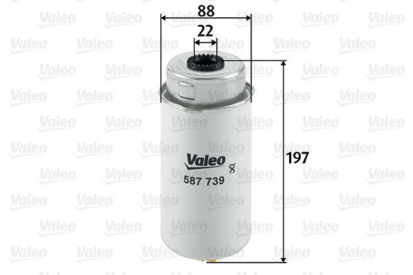 YAKIT FİLTRESİ TRANSİT V348-V347 2.2-2.4-3.2 TDCI 200PS 06>11 (EURO4) - VALEO - OEM 1370779