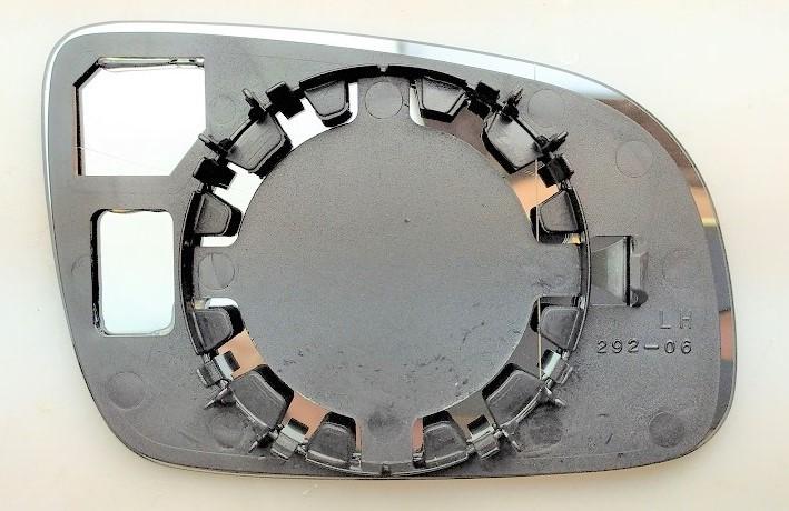 DIŞ DİKİZ AYNA CAMI ISITMALI ASFERİK BÜYÜK TİP SOL - ART - OEM 6N1857521