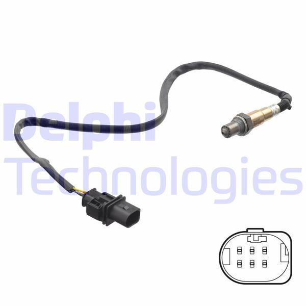 ÖN OKSİJEN SENSÖRÜ CADDY-CADDY 05-2015> - DELPHI - OEM 04L906262L