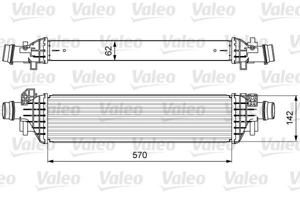 TURBO RADYATORU MOKKA X J13 1.7 CDTI 76 J13 1.7 CDTI 4X4 76 X J13 1.6 X J13 1.7 CDTI X J13 1.7 CDTI - VALEO - OEM 1302264