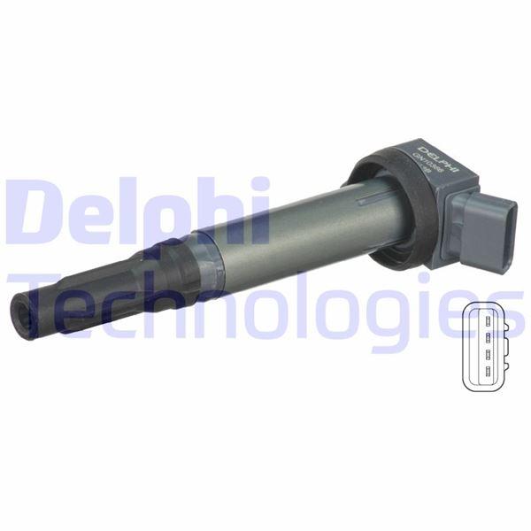 ATEŞLEME BOBİNİ TOYOTA AURIS COROLLA 1,33L 1NR-FE NRE150 NRE180 10-18 / YARIS 1,3L 1NR-FE NSP130 11-> / LAND CRUISER 4,0L 1GR-FE GRJ150 24v 09-> / RAV4 2,5L 2ARFXE Hybrid AVA42 16-18 - DELPHI - OEM 9091902250
