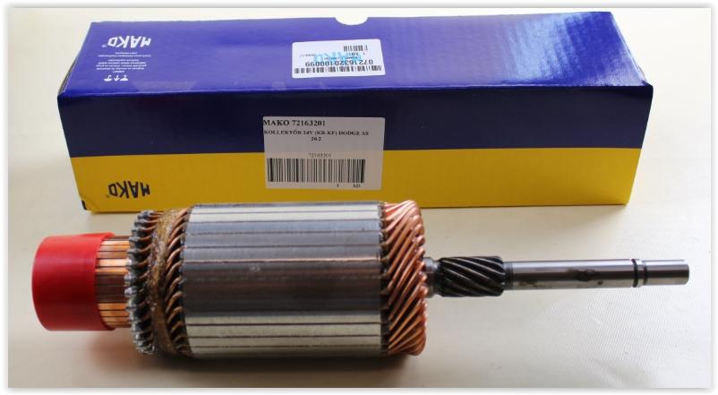 KOLLEKTÖR 24V (KB-KF) DODGE AS 26.200-CARGO - MAKO - OEM 72163201