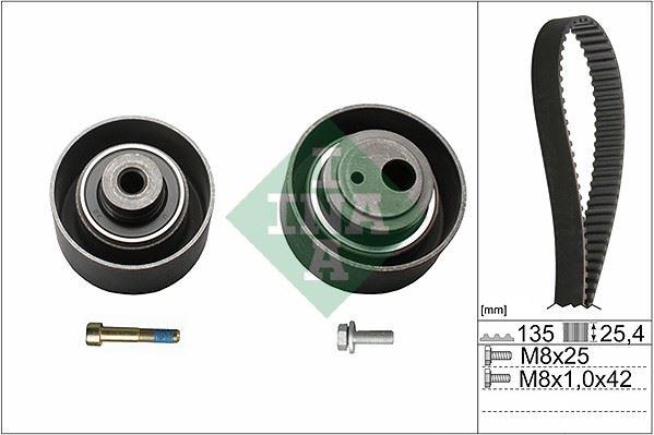 EKSANTRİK GERGİ KİTİ (134x254) P106 II 1.6 (96-) (TU5J4)-SAXO 1.6 (96-03) (TU5JP4) (K015458XS) - INA - OEM 0831.L1