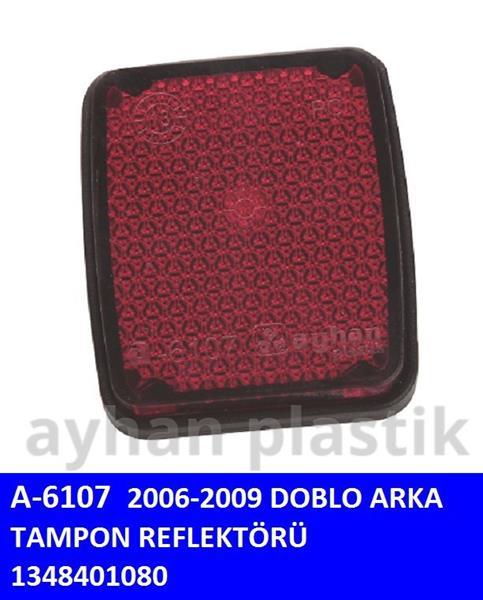 TAMPON REFLEKTÖRÜ ARKA PEUGEOT BOXER III-JUMPER III-FIAT DUCATO III 06> DOBLO 06>09 - PSA - OEM 6340.E5