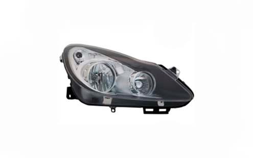 FAR MOTORLU KROM SIYAH SAG CORSA D 2006 - TYC - OEM 1216200