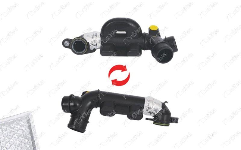 MANİFOLD SUSTURUCU BORUSU PEUGEOT P407 CITROEN C5 II 1.6 HDI FORD FOCUS-CMAX 1.6 TDCI VOLVO C30-V50-V70-S40 1.6 D / MAZDA 3 1,6L Y6 dizel BK BL 04-13 - NIFEA - OEM 1440.57