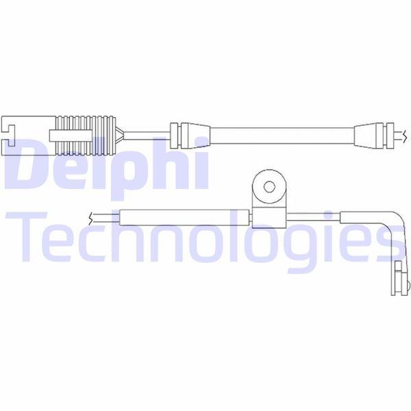 BALATA FISI ON BMW E39 - DELPHI - OEM 34352229018
