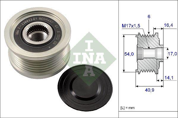 ALTERNATOR KASNAGI (RULMANLI) BRAVO II 06=> DOBLO 10=>LINEA 09=>PUNTO 05=>STILO (04 07) DUCATO 11=> - INA - OEM 77363948